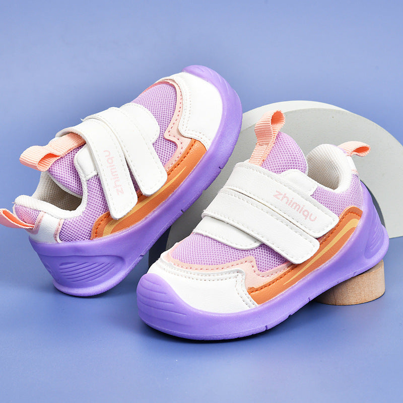 Toddler shoes for boys, spring and autumn, 0-1-2 years old, soft sole infant shoes, children's shoes, infant and toddler shoes for girls