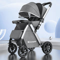 Supreme edition - dark grey - four rubber wheels - two-way - one-hand fold