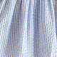 Baby clothing kids set children outfit white camisole + blue stripes