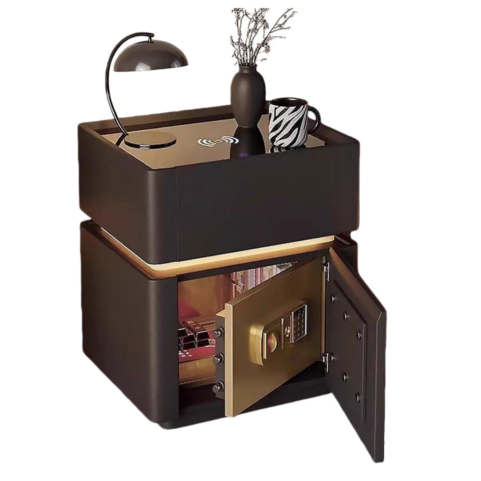 For homemultifunctional smart bedside table safe all-in-one casual modern bedroom storage cabinet bedside cabinet