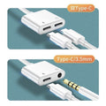 Apple iphone 17 compatible type-c headphone adapter dac digital decoder 2-in-1 audio converter cable tpc