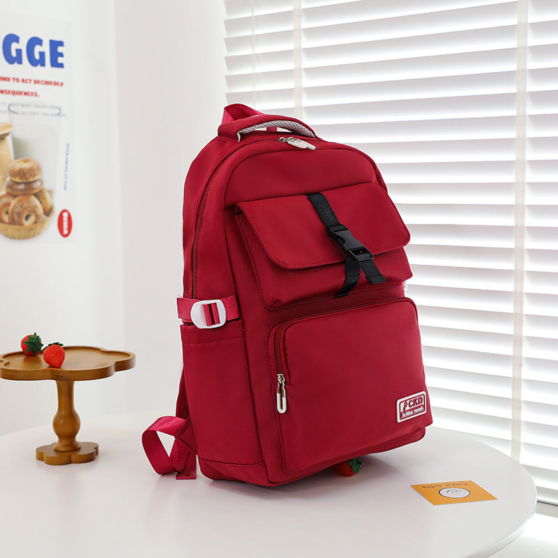 Outdoor leisure travel backpack foldable student backpack high value multi-function trend large capacity school bag