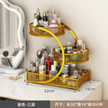 Cosmetic organizer box vanity table skincare storage rack bathroom sink shelf desktop multi-layer organizer