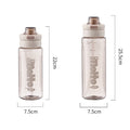 New student water bottle - portable tumbler for men and women - summer fitness sports water bottle with straw - drop-proof, leak-proof, and easy-carry