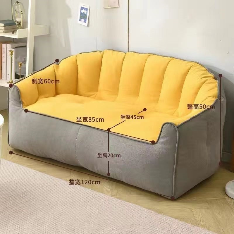 Beanbag sofa can sleep and lie down fall and winter style tatami living room bedroom small apartment single and double rental house small sofa