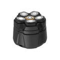 Magnetic six-head floating double-ring knife net electric shaver high-power bald head artifact menfor home shaving machine