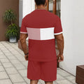 men's short-sleeve and shorts set, casual sportswear set, 3d printed cross-border hot seller, dropshipping available