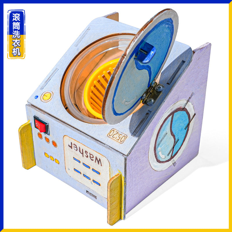 Science and technology small production science experiment blue elephant DIY handmade teaching aid material package set science and education model source manufacturer