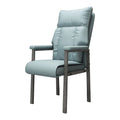 Mahjong chair, chess and card room, special plaid, long-sitting backrest, conference stool, teahouse table, home office computer chair