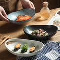 Japanese-style creative ingot bowl - premium retro dessert bowl for home, small dishes, fruit salad, restaurants, and hotels