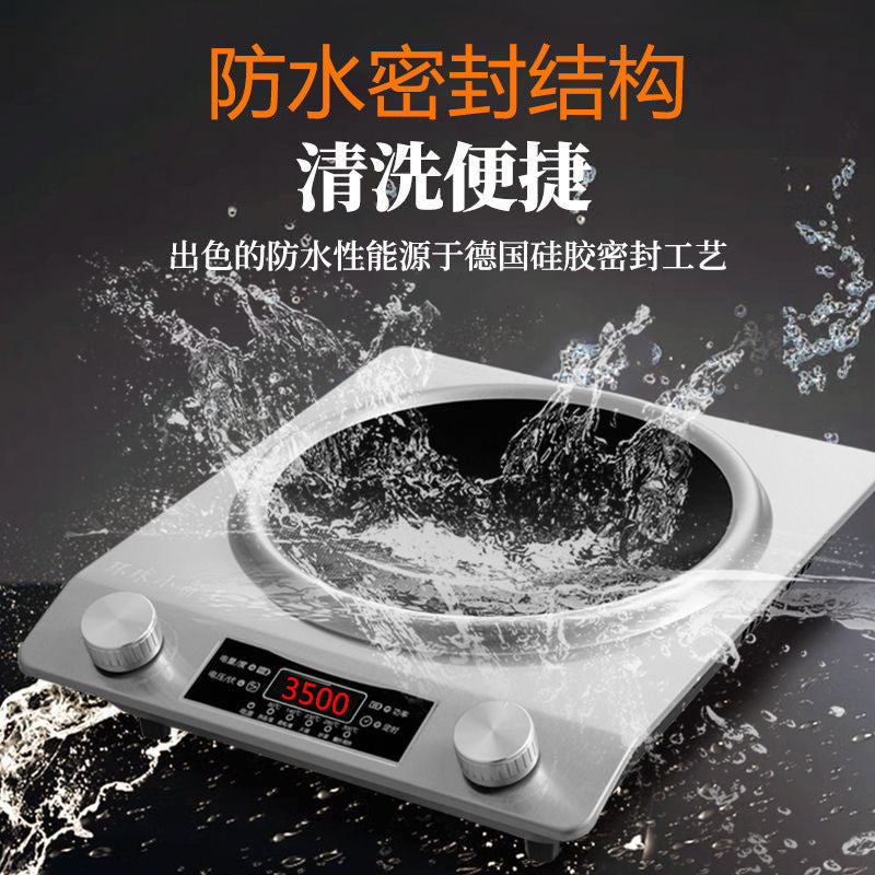 Complete induction cooker set with pot, household high-power induction cooker, cooking electric ceramic stove, concave concave stove, cross-border american standard
