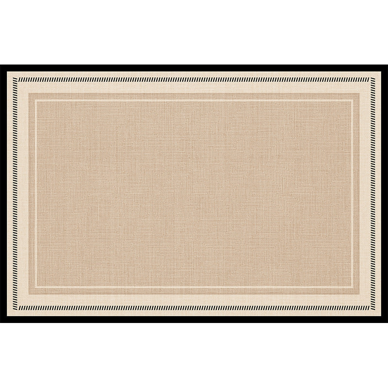 Mat carpet cream style living room new arrival ice silk no-wash wipeable sofa high-end light luxury bedroom mat floor mat