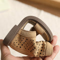 girls' sandals: new summer  collection - kids' fashionable retro british style hollow-out roman sandals