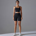 New arrival free underwear high waist hip lifting tight nude yoga wear intimates sports running bra shorts suit for women