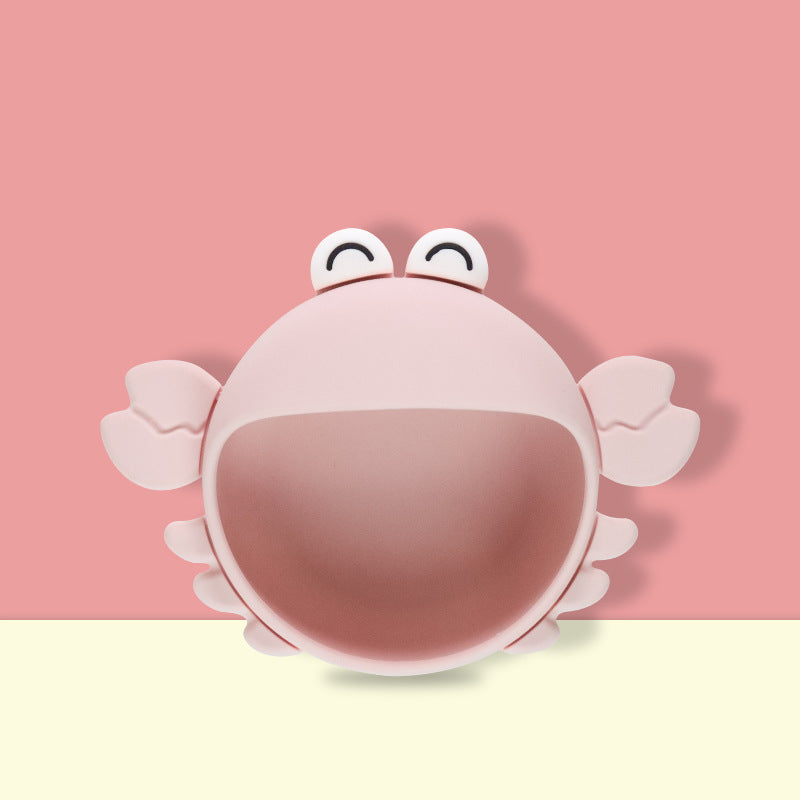 Children's silicone complementary food bowl feeding stainless steel anti-scalding baby eating plate baby special tableware independent