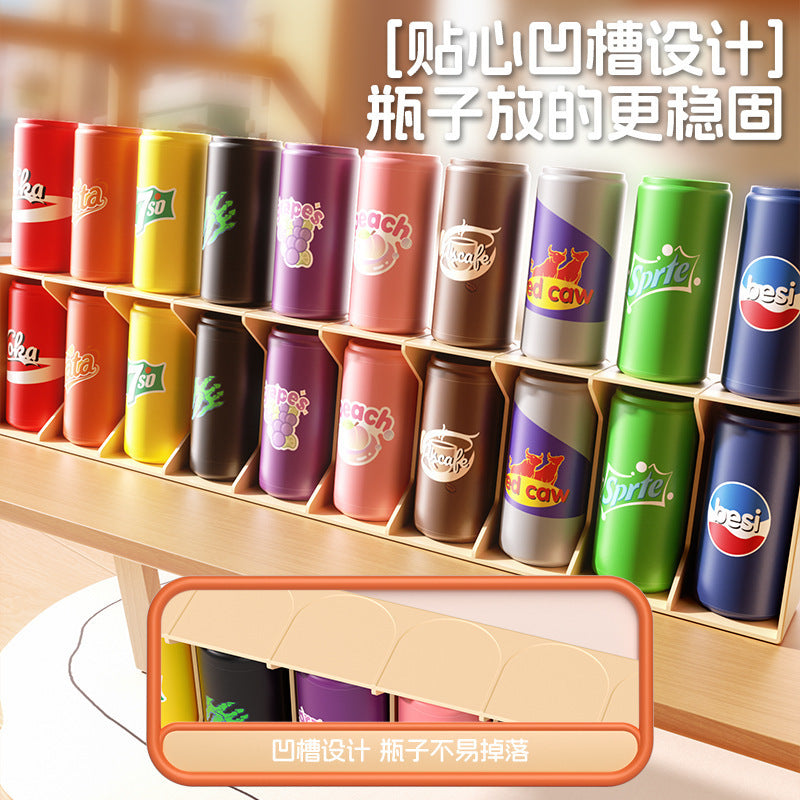 kids' color memory drink bottle matching game - two-player interactive brain training & memory puzzle toy