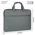 Office satchel bag canvas document bag information bag conference bag computer bag document bag briefcase business gift