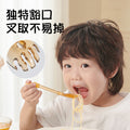Baby learning to eat training self-feeding spoon kids eating complementary food fork spoon straw drinking soup drinking water tableware