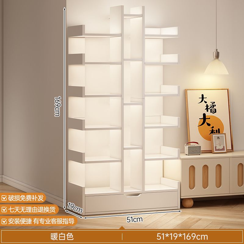 Bookshelf floor-standing storage rack simple small bookshelf for homepopular book storage rack display shelf living room storage rack