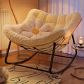 Rocking chair rattan lounge chair balcony for homecasual adult lazy sofa popular small apartment leisure cushion