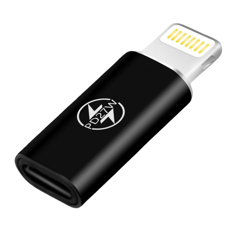 Suitable for apple 17 huawei type-c mobile phone lightning data conversion head pd27w fast charging adapter