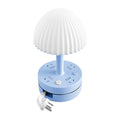 Integrated led desk lamp with socket, plug-in multifunctional dual-use usb energy-saving night light, bedside eye-care study reading lamp