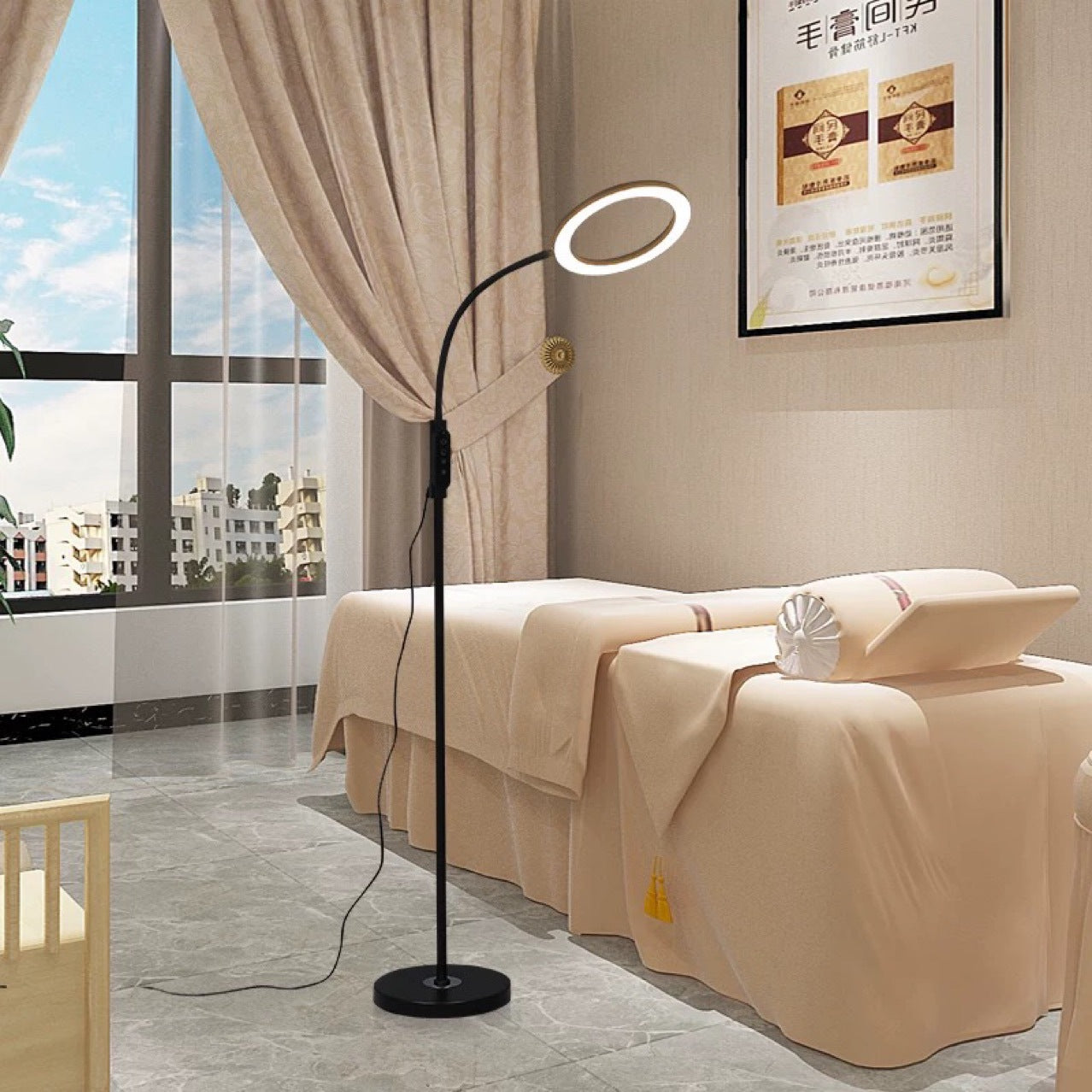 [Factory direct sales] Eyelash tattoo embroidery beauty manicure eyebrow tattoo eyelashes mahjong learning work floor lamp