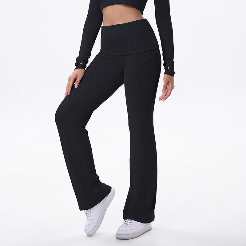 autumn style easiest for daily running and fitness wear women's sports pilates sports t-shirt high waist hip lifting yoga wear