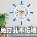 European retro swing clock living room wall clock fashion clock bedroom silent quartz clock creative clock
