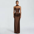 Aliexpress women's clothing  spring/summer new arrival: elegant sleeveless bandeau bodycon patchwork mini dress with open back