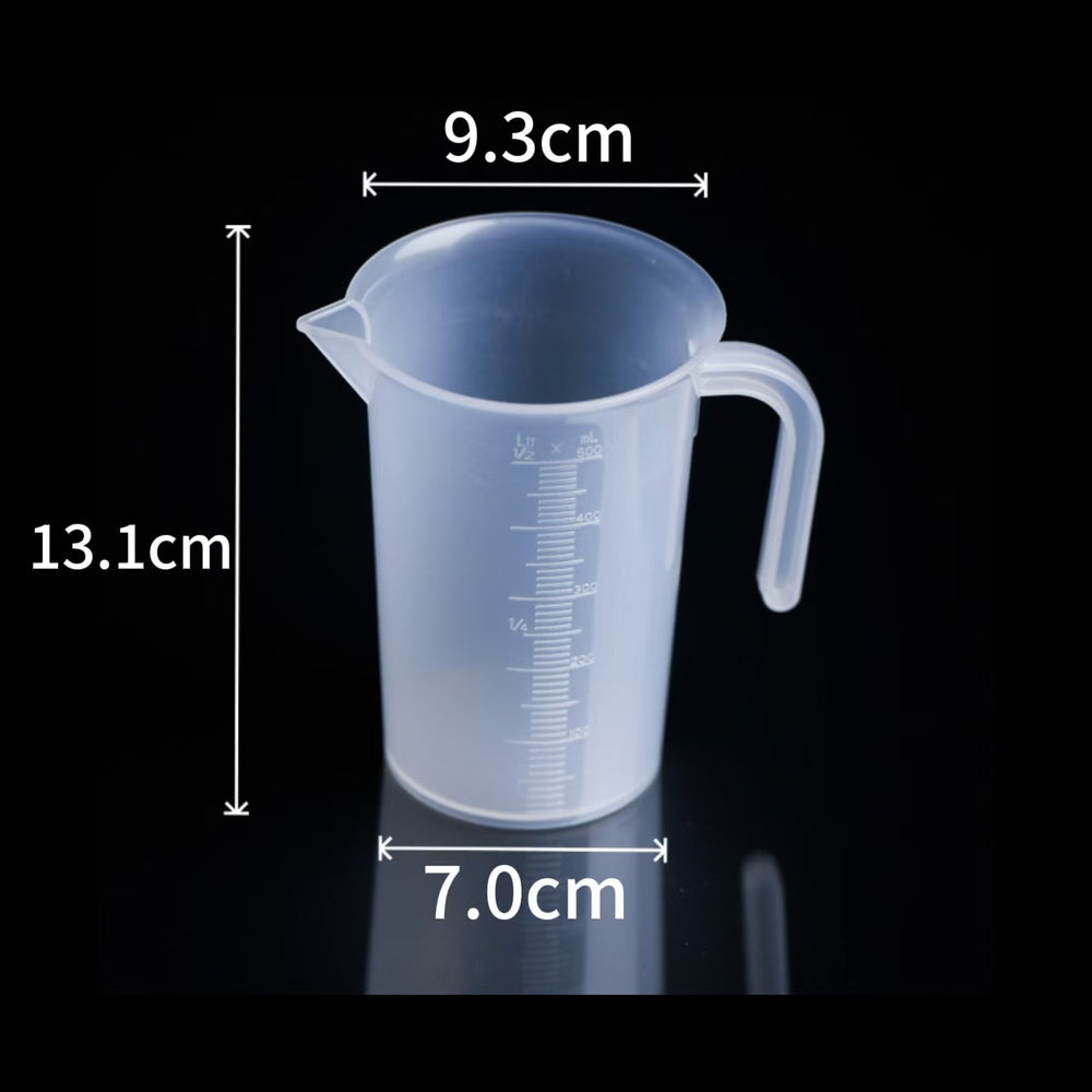 Measuring cup milk tea special tool measuring cup with lid food grade for home scale cup commercial meter plastic large capacity