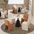 Negotiation table and chair combination, business reception, sales office, beauty salon, rest area, one table and four chairs, reception designer chair