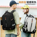 2026 new elementary and middle school boys' lightweight backpack - ergonomic, spine-supporting design for students - high school girls' large capacity, ultra-lightweight backpack