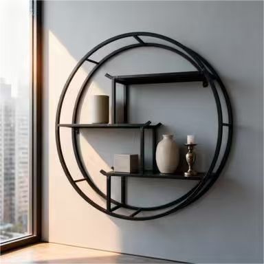 Popular wine rack wall-mounted storage rack wall-mounted storage cabinet bedroom wall creative plaid living room wall cabinet wall iron art