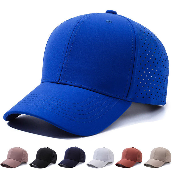 Summer hard top baseball cap outdoor fishing mesh breathable sunshade sunscreen cap fashion leisure sports cap