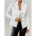 Independent station  fashionexportfall and winternew arrivalhot selling button pattern small suit outwear