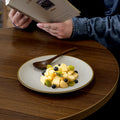 Vintage chic high-end western ceramic plate - perfect for home, restaurant, desserts, steak, salads, fruits, and snacks