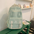 Japanese style cartoon rabbit ears school bag large capacity casual middle school students two-dimensional girls cute tutoring backpack