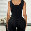 Exportnew arrival hardened mesh one-piece body shaping garment steel frame tummy control hip lift corset body shaping bodysuit