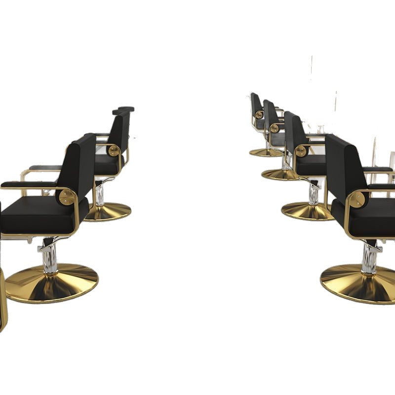 Hairdressing shop special chair hair salon special hair cutting stool classy hairdressing perm and dyeing area adjustable seat hairdressing chair