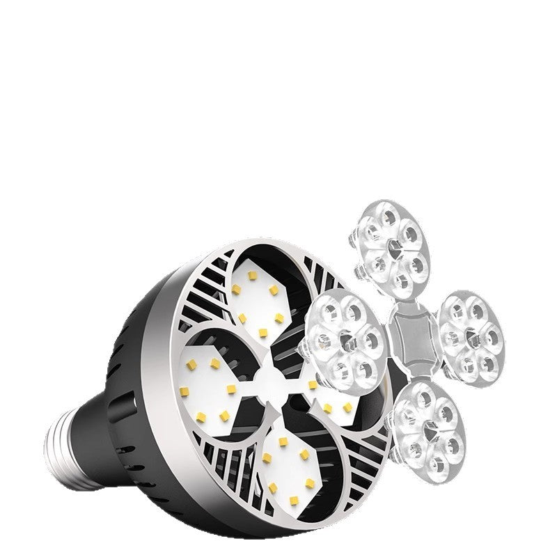 Led spotlight cob track light source for retail and commercial use - ideal for clothing stores - par30 background rail light - e27 screw base - ultra bright