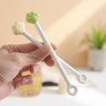 underglaze ceramic stirring stick cat claw handle yogurt honey stirring bar cocktail bar stick wholesale