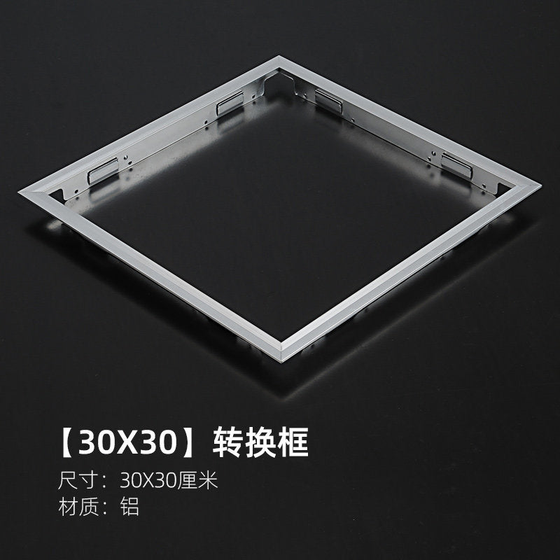 Flat panel light 600x600 integrated ceiling light led kitchen and bathroom light embedded office panel light 60x60 square light