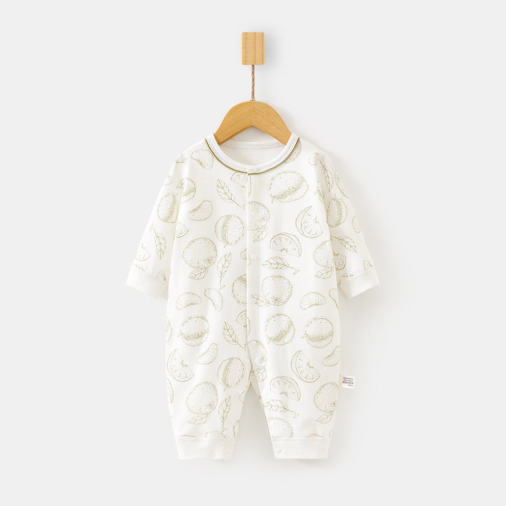 Babibele baby long-sleeve romper, 100% cotton, spring/autumn, snap-crotch bodysuit, class a, infant/toddler, spring/summer crawling suit