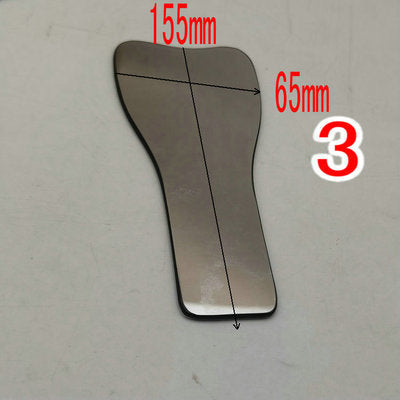Glass dental reflector, double-sided single-sided background, jaw buccal lingual photographic plate, restoration of camera tools, oral cavity
