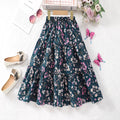 Children's floral print skirt