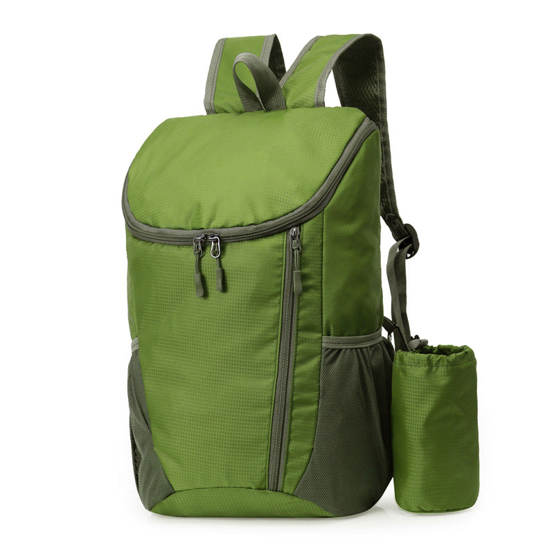 Cross-border new backpack large-capacity folding bag lightweight waterproof outdoor bag travel sports backpack can print logo