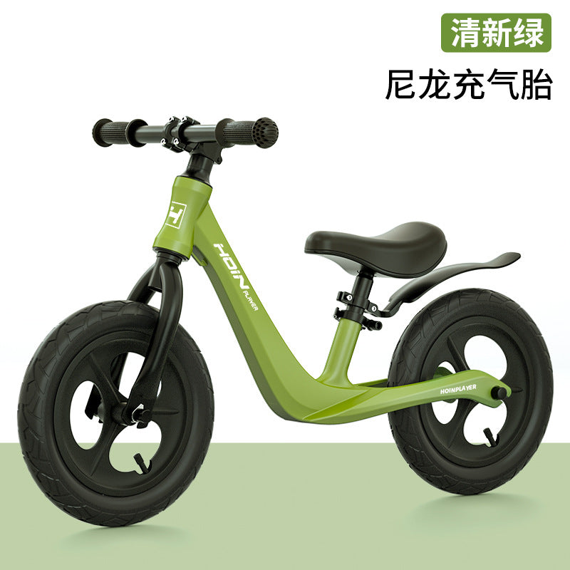 New children's magnesium alloy balance car without pedals 1-6 years old baby balance yo-yo car two-wheel coasting walker