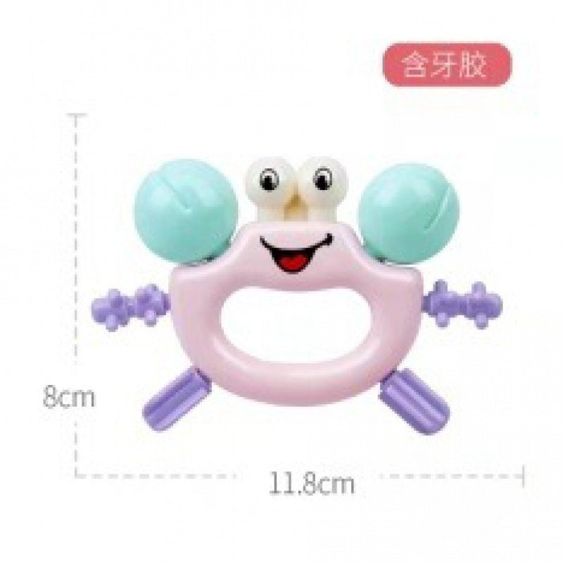Cross-border  export tooth grinding stick toothpaste baby anti-eating hand soft glue baby mouth desire small mushroom biting glue toy