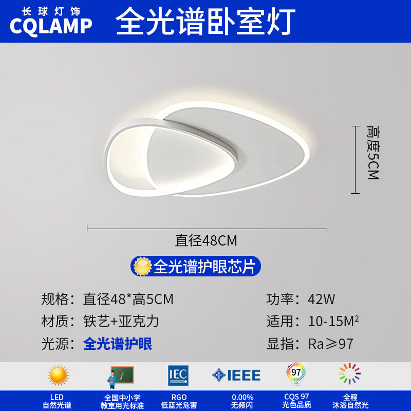 Living Room Light Main Light Minimalist Modern Simple Ceiling Light Atmospheric Zhongshan Lighting Whole House Package Combination 2025 New
